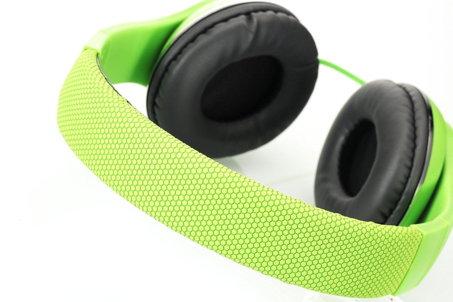 Ausdom F01 Kopfhörer Hi-Fi Stereo On-Ear Kopfhörer Ohrhörer mit Mikrofon 3.5mm-Anschluss Gaming Headset für PC, Desktop, Laptop, Tablet, iPhone 6s/6s Plus/6/SE/5s/5/4, Samsung Huawei Kinder Smartphone Headphone (Grün)