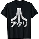 Atari Vintage Japanese Kanji Logo Retro Video Game T-Shirt