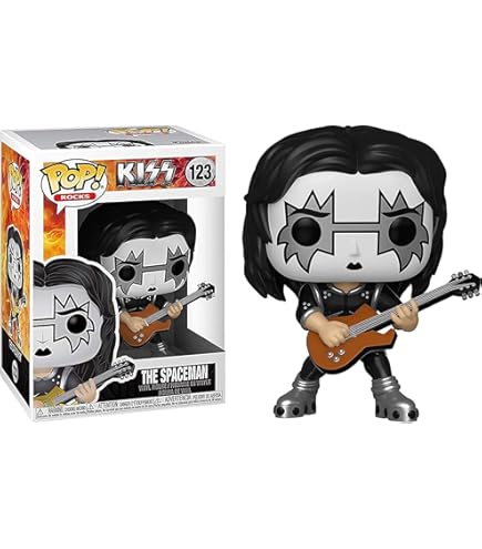 Amazon.com: KISS Funko Pack 4 Figurines POP! Moments DLX