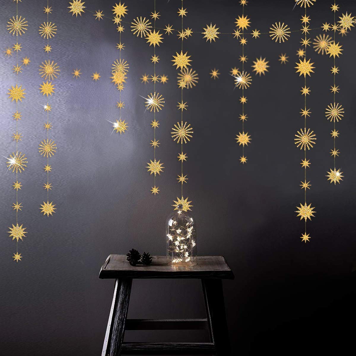pinkblume Gold Star Decorations Kit