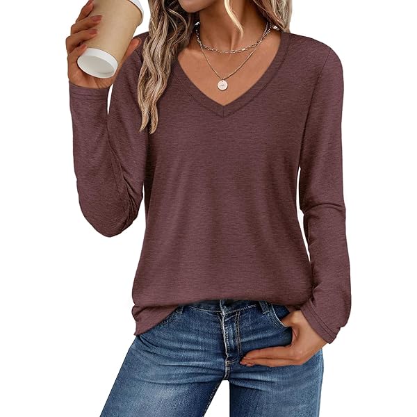Next Level Apparel Ladies Soft Long-Sleeve Thermal T-Shirt, Brown