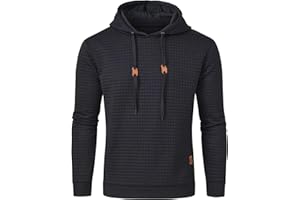 YuKaiChen Men's Casual Pullover Hoodies Long Sleeve Hooded Sweatshirts