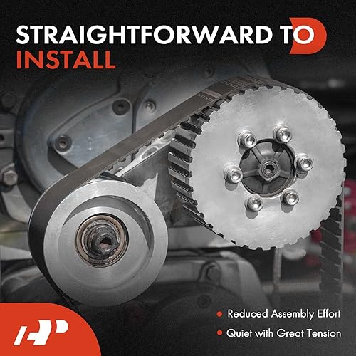 Quiet & Smooth Engine Run - Belt Tensioner Assembly With Pulley For 2012-2018 Jeep Wrangler JK 3.6L V6 (Fits 2012-2017 & 2018 JK Models)