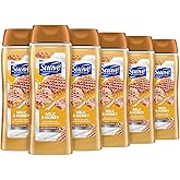 Suave Moisturizing Body Wash, with Milk & Honey and Vitamin E Extract, No Parabens, No Phtahaltes, 18 Oz Pack of 6