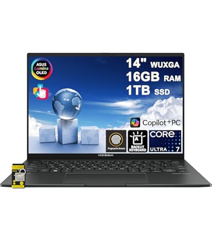Amazon.com: ASUS Zenbook 14 OLED 2025 Laptop, 16-Core Intel Core