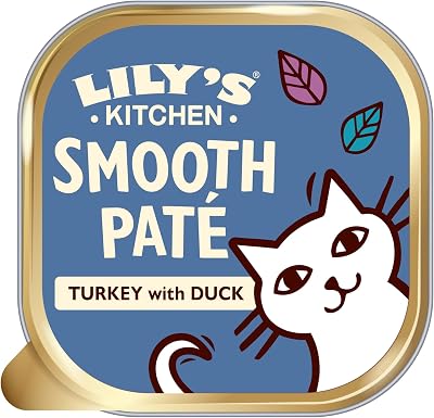Lily's Kitchen Natural Adult Wet Paté Cat Food Tray Poultry Pie 19 x 85g