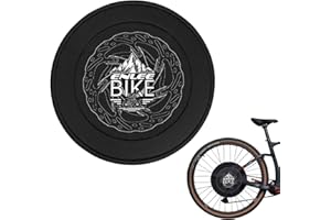 ENLEE 1PC Bicycle Disc Brake Protective Cover, Neoprene Mtb/Road/Gravel Bike Disc Brake Protective Covers, Suitable for Safe Transport & Protect from Overspray Damage, Diameter: 320mm, Water Resistant