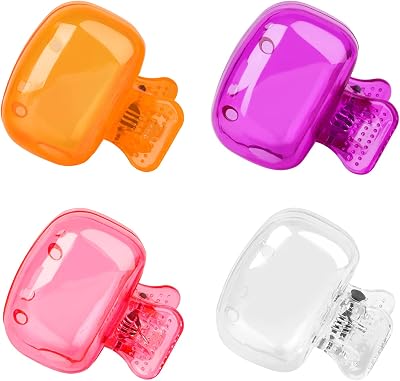 Fowecelt Toothbrush Covers - 4Pcs Electric Manual Cap for Travel & Home