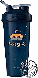 BlenderBottle Just for Fun Classic 28-Ounce Shaker Bottle, Pie Lates