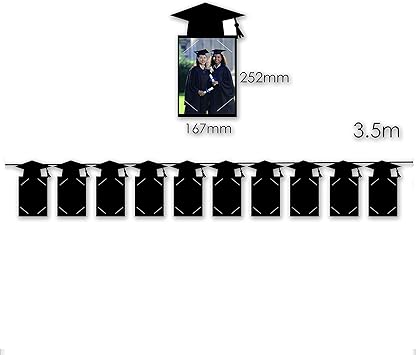 Amazon Com 7 Gost Graduation Party Photo Hanging Display Frame
