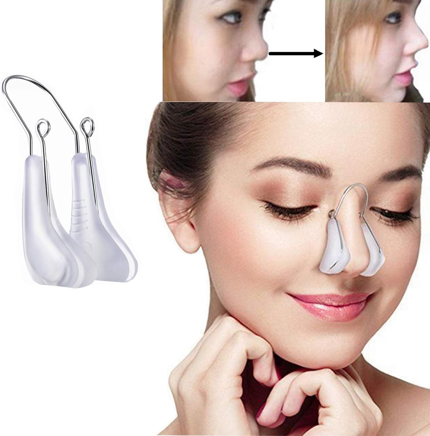 Lenlorry Nose Shaper Lifter Clip Nose Beauty Up Lifting Soft Safety