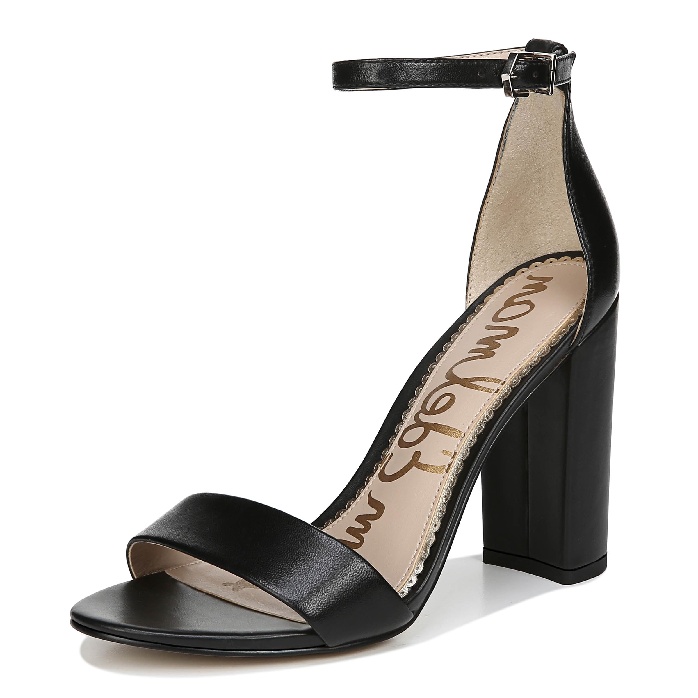 Sam Edelman Women's Yaro Heeled Sandal, Black