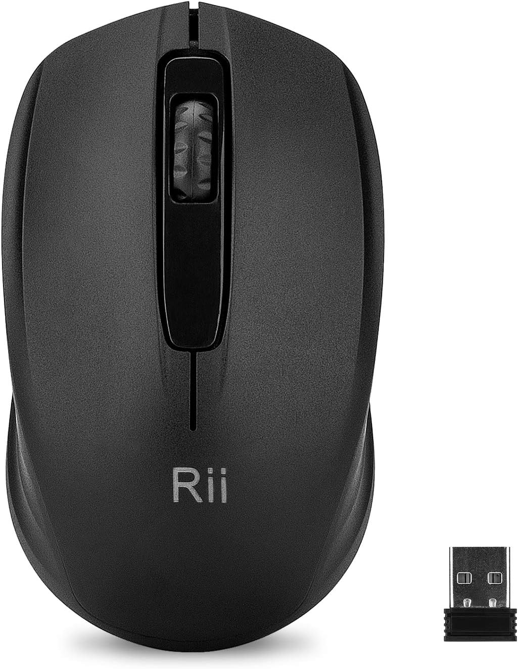 Rii Wireless Mouse RM100,Wireless Office Mouse with Nano Receiver for