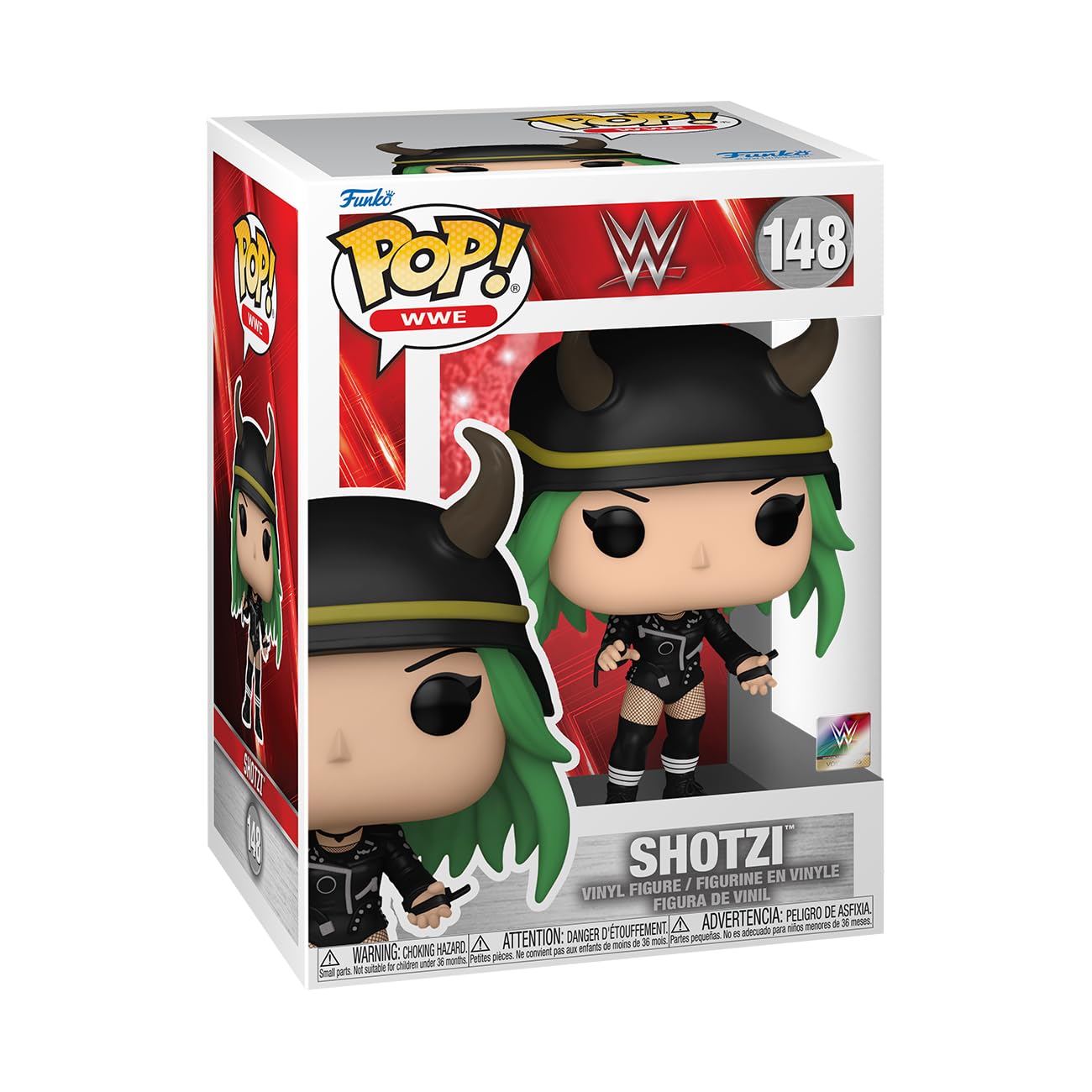 Funko Pop! WWE: Shotzi Blackhart Blackheart - Collectable Vinyl Figure - Gift Idea - Official Merchandise - Toys for Kids & Adults - Sports Fans - Model Figure for Collectors and Display
