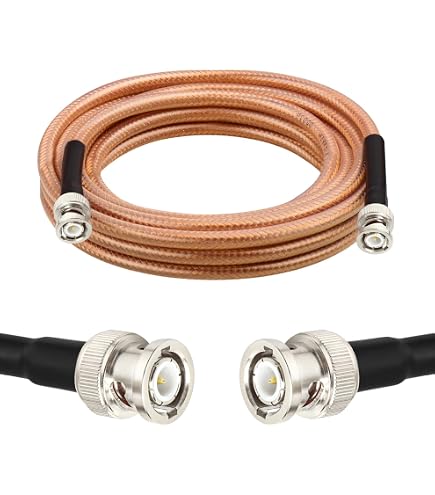 Amazon.com: Shure UA802 2-Feet UHF Coaxial Antenna Cable, BNC-BNC