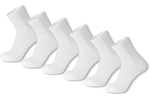 BROOKLYN SOCKS Cotton Diabetic Neuropathy Quarter Socks, Non-Binding Ankle Socks, Multipack