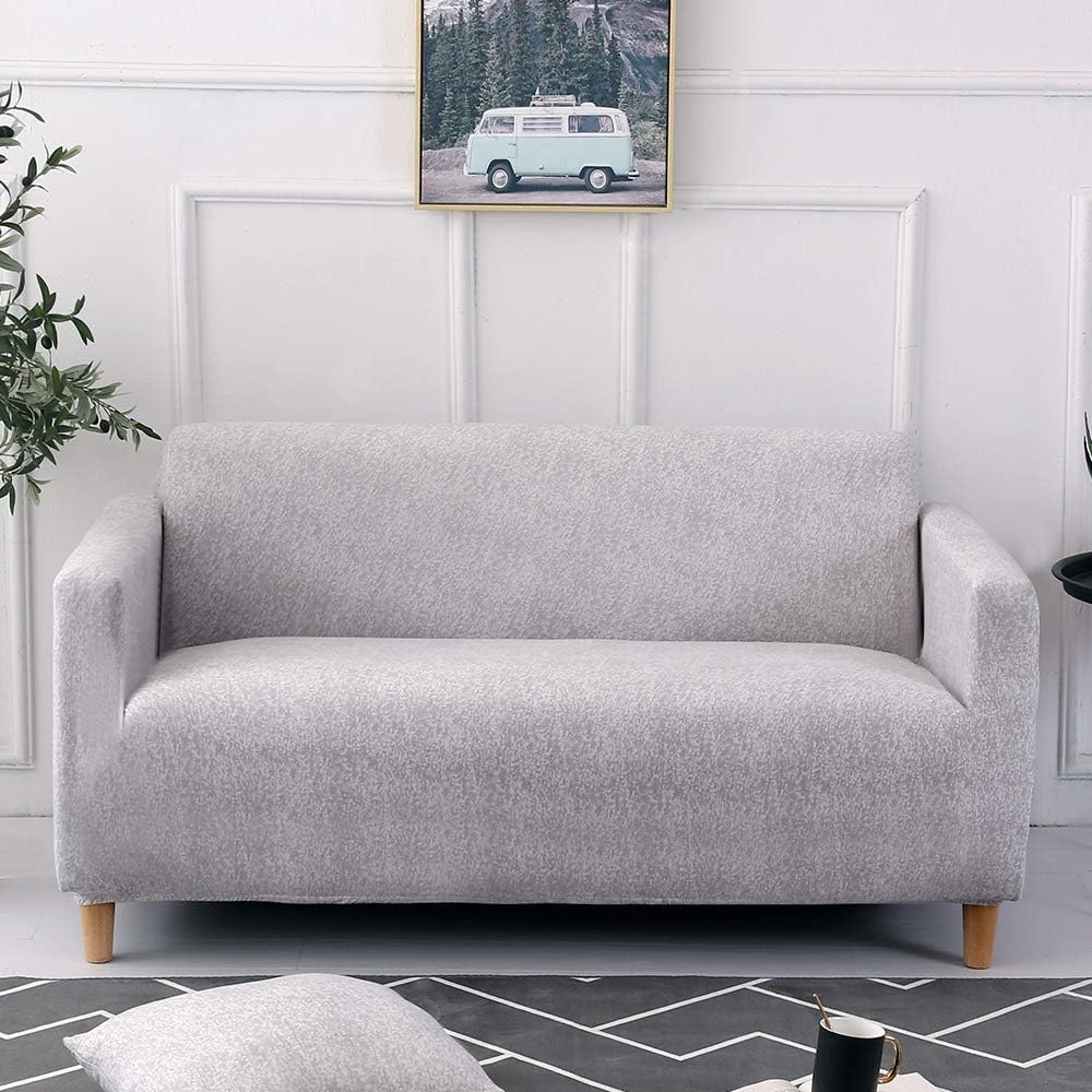 Carvapet Sofa Cover Stretch Couch Covers Elastic Fabric Printed Pattern