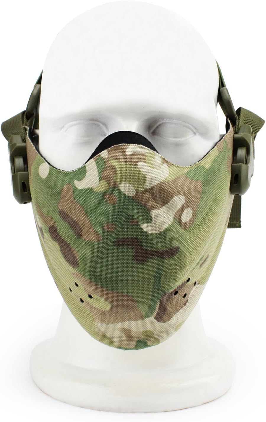 SHARPTECK Tactical Airsoft Lower Half Face Mask Camouflage