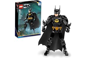 LEGO DC Batman Construction Figure 76259 Buildable DC Action Figure, Fully Jointed DC Toy for Play and Display with Cape and Authentic Details from the Batman Returns Movie, Batman Toy for 8 Year Olds