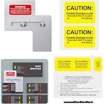 Kit D'interverrouillage Pour Générateur – Compatible Siemens 100A Et Murray 100A, Stiopcarxw