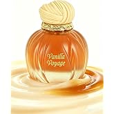 HOMIGO Vanilla Voyage Long Lasting Eau De Parfum EDP 3.4 Fl Oz | Unisex Perfume | Caramel, Jasmine, Tonka &amp; Honey Notes | Luxurious Vanilla Perfume with Musk &amp; Amber