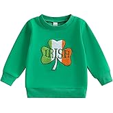 BemeyourBBs St Patricks Day Outfits for Toddlers Baby Boy Girl Crewneck Sweatshirt Shirt Unisex Baby Spring Clothes