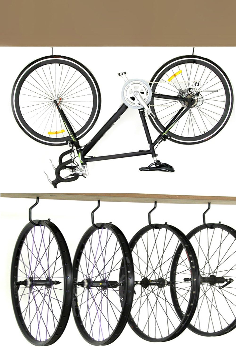 Bike Hanger Bike Hook Pack Of 8 Heavy Duty Fits All Bike Types