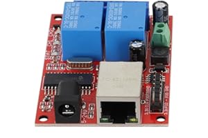 2 Way for Relay Module for LAN Ethernet with Industrial Grade Microcontroller, Dual for Relay with Diode Circuit, Network Con