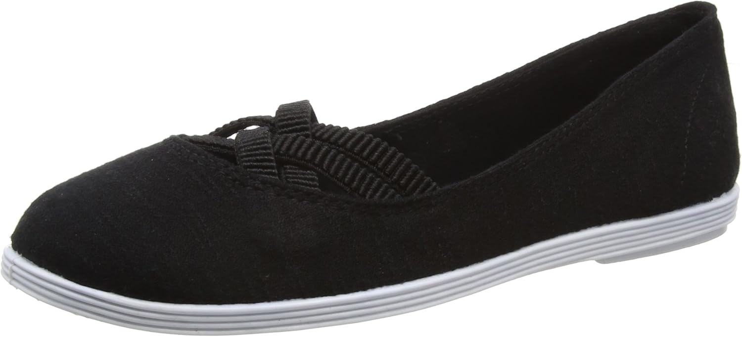 Womens Blowfish Peppermint Ballerina Black Pu Flats | eBay
