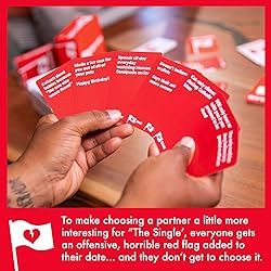 Skybound Darker Red Flags : Expansion Deck for Card
