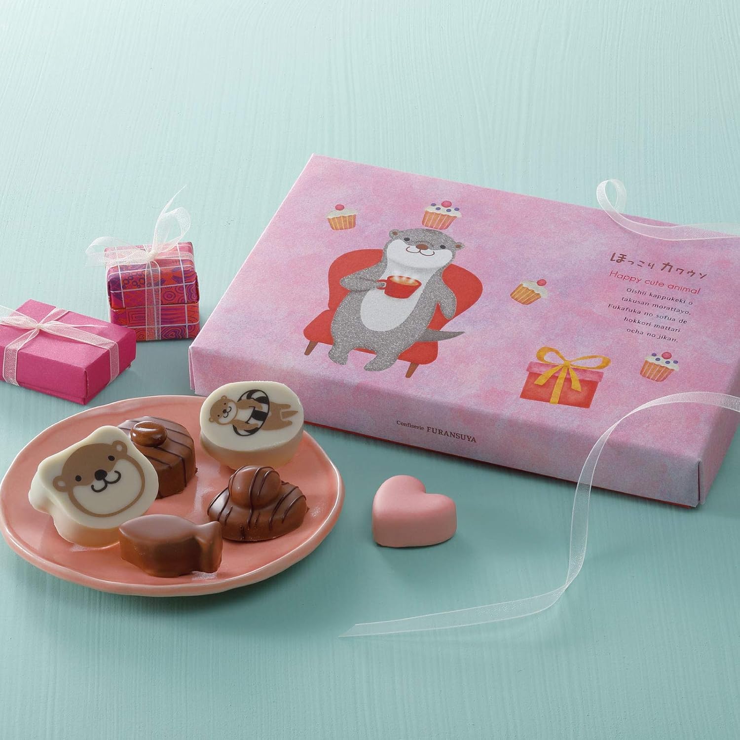 フランス屋製菓 K1ほっこりカワウソL(12個入り)|フランス屋 バレンタイン2021