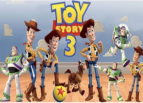 Amazon Com Photography Backdrop Vinyl 7x5ft Toy Story Andy And