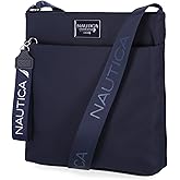 Nautica Diver Nylon Small Women's Crossbody Bag Purse with Adjustable Shoulder Strap
