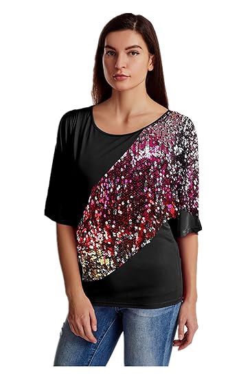 batwing sparkly top