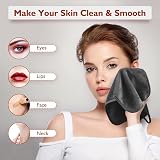 Nineigh 6pk Microfiber Makeup Remover Cloth Flannel Face Towel Reusable Grey view 6