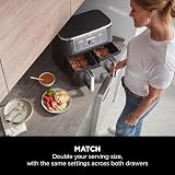 Ninja Foodi MAX Dual Zone Digital Air Fryer 9.5L 6-in-1 AF400UK view 7