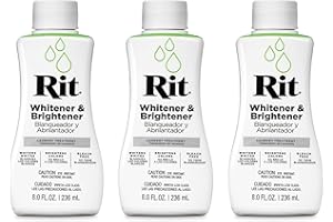 Rit Dye Liquid 8 Ounces Whitener and Brightener 8-50 (3-Pack)