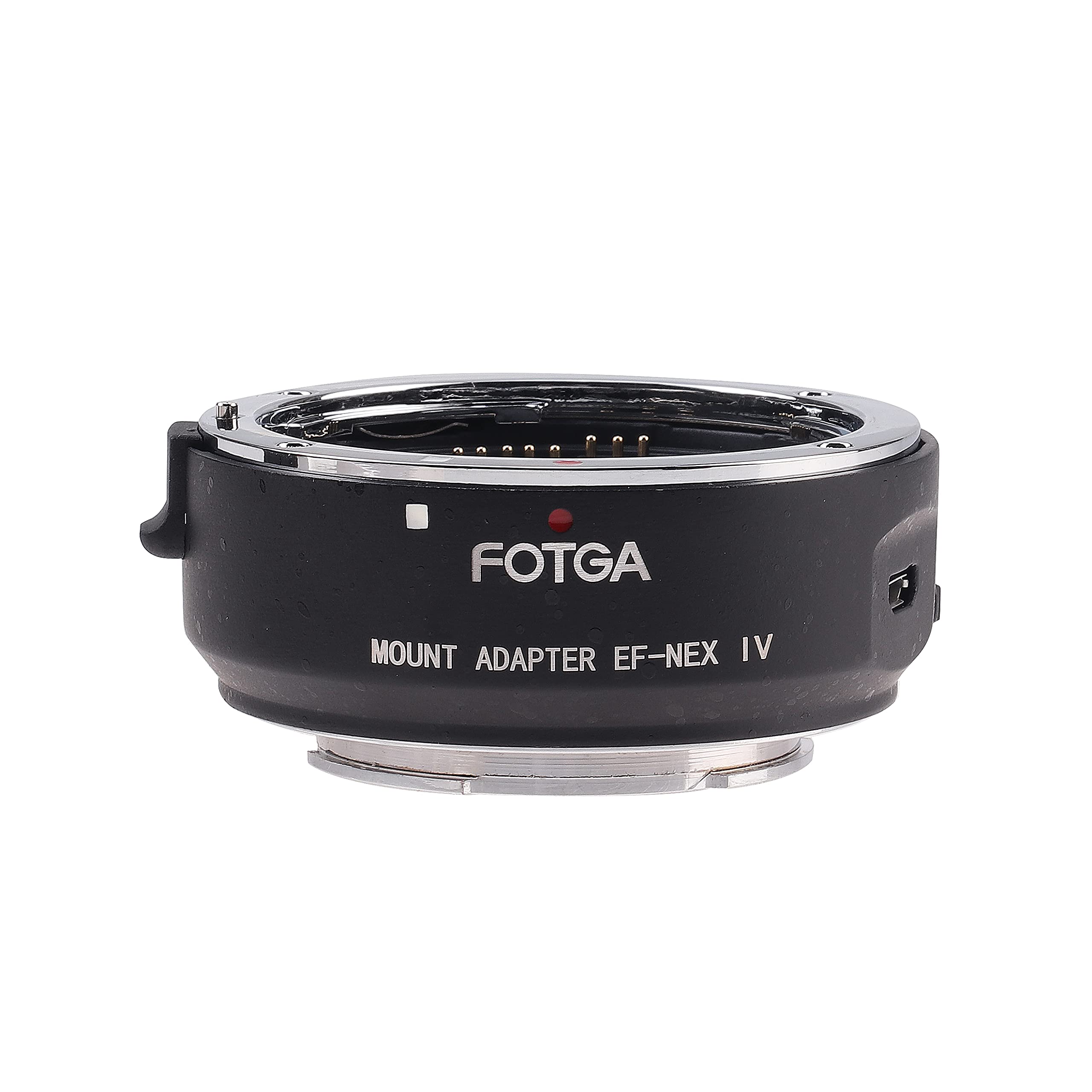 Hersmay Auto Focus EF-NEX Lens Adapter for Canon EF/EF-S Lens to Fit for Sony E Mount A7IV A7RIV A7C A9 A7SIII A6300 NEX 7/6/5N/A7 II A7R A7RII A7SII Cameras (Firmware Upgradeable)