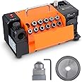 VEVOR Drill Bits Sharpener, MR-13A Drill Bits Grinder Sharpener 3-13mm, 95° to 135° Point Angle Adjustable Drill Bit Re-Sharpener, Portable Bits Sharpening Machine with 11 Collets, CBN Wheel for HSS