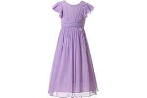 Happy Rose Junior Bridesmaid Dress Prom Party Dresses Long Flower Girl's Dress