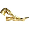Seeksmile Unisex Shiny Metallic Spandex Skintight Stocking