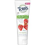 Tom's of Maine, Anticavity Fluoride Children's Toothpaste - Silly Strawberry, 5.1 Ounce