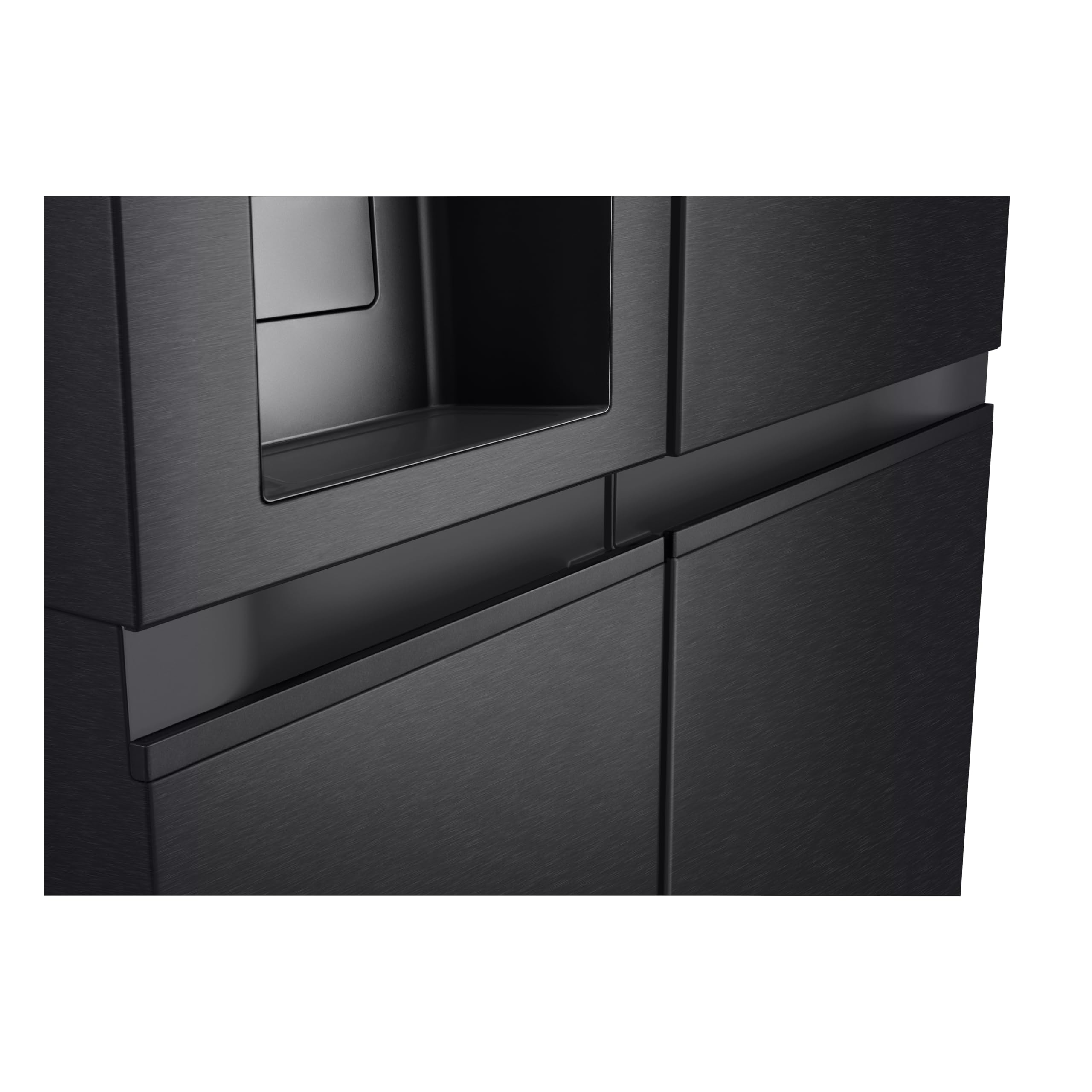 LG GSLE81EPBD Side-by-Side Kühlschrank, 628 L, mit Eis-, Crushed Ice- & Wasserspender, UVnano, LINEARCooling®, DoorCooling+, Total NoFrost, Wassertank, Wi-Fi, Smart Inverter, Schwarz [Energieklasse D] 9