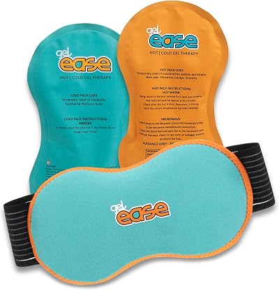 Reliance Medical GelEase Hot Cold Pack 2 Pack 26.5x14cm with Adjustable Strap