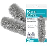 Bona Reusable Dusters - 2 Pack - High Performance Dusting System | Microfiber Dusters Remove Dust and Pet Hair for Whole-Home Cleaning
