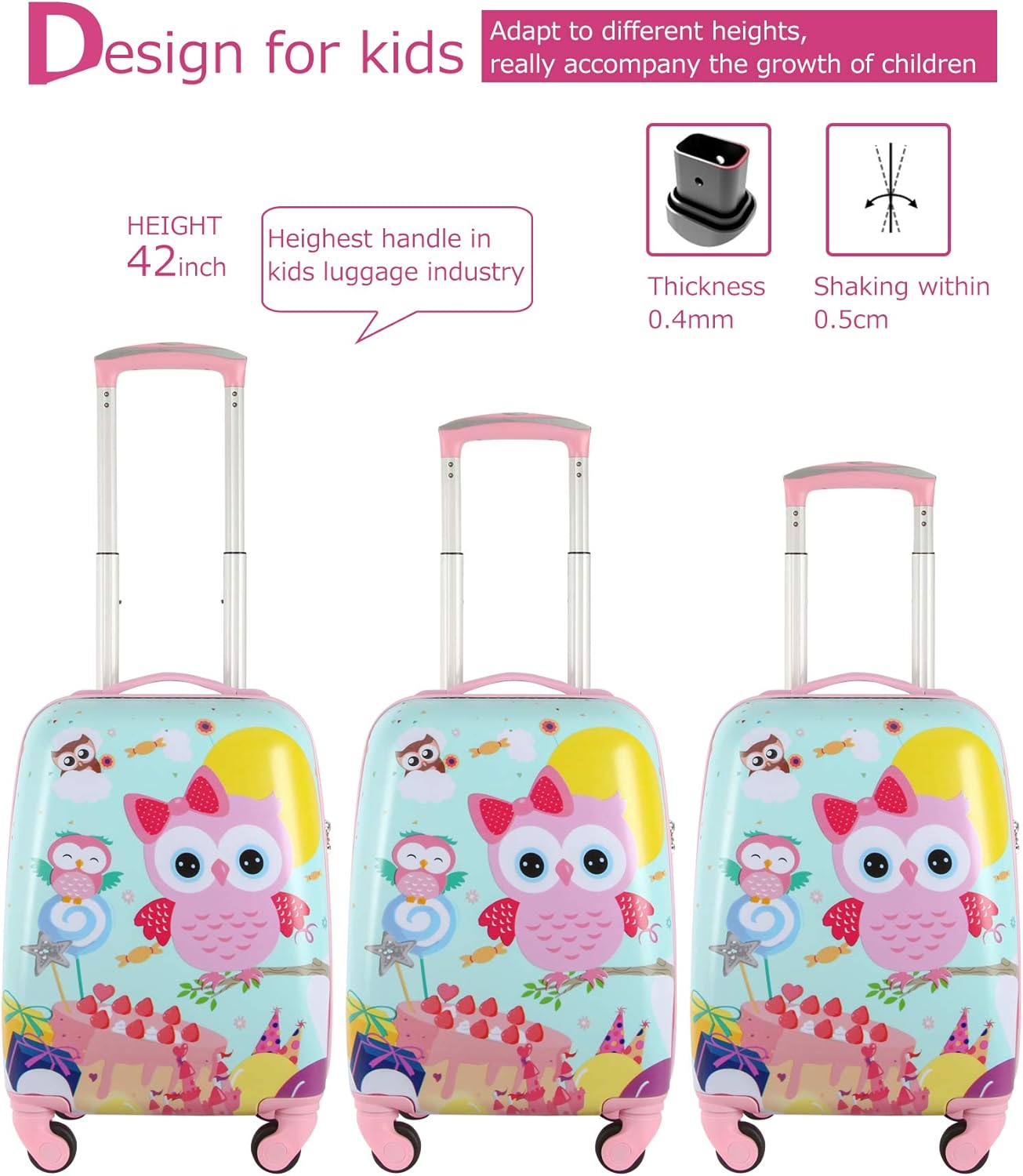 childrens pull along suitcase