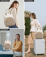 LOVEVOOK Laptop Backpack Women 15.6 Inch Waterproof Anti-theft USB 23L Travel view 5