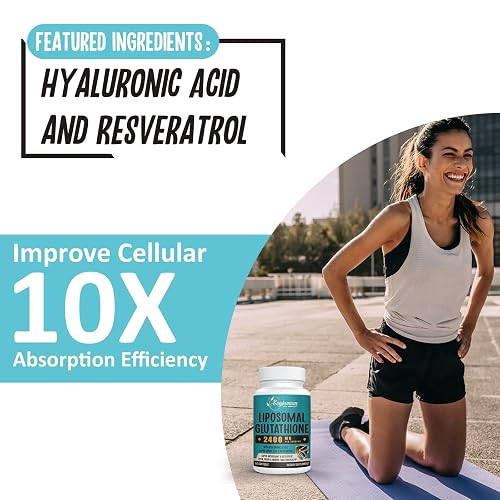 zeylamum glutathione Zeylamum 2400 MG Liposomal Glutathione Softgels, Max Absorption, Active  Form L-Glutathione Reduced (GSH), with Hyaluronic Acid, Resveratrol, Master  Antioxidants for Detox, Brain, Immune System in Saudi Arabia