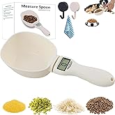 Food Measuring Scoop Scale, Digital Measuring Spoon, Weighing Spoon Scale 800g / 0.1g High Precision with LCD Screen (1Pcs)