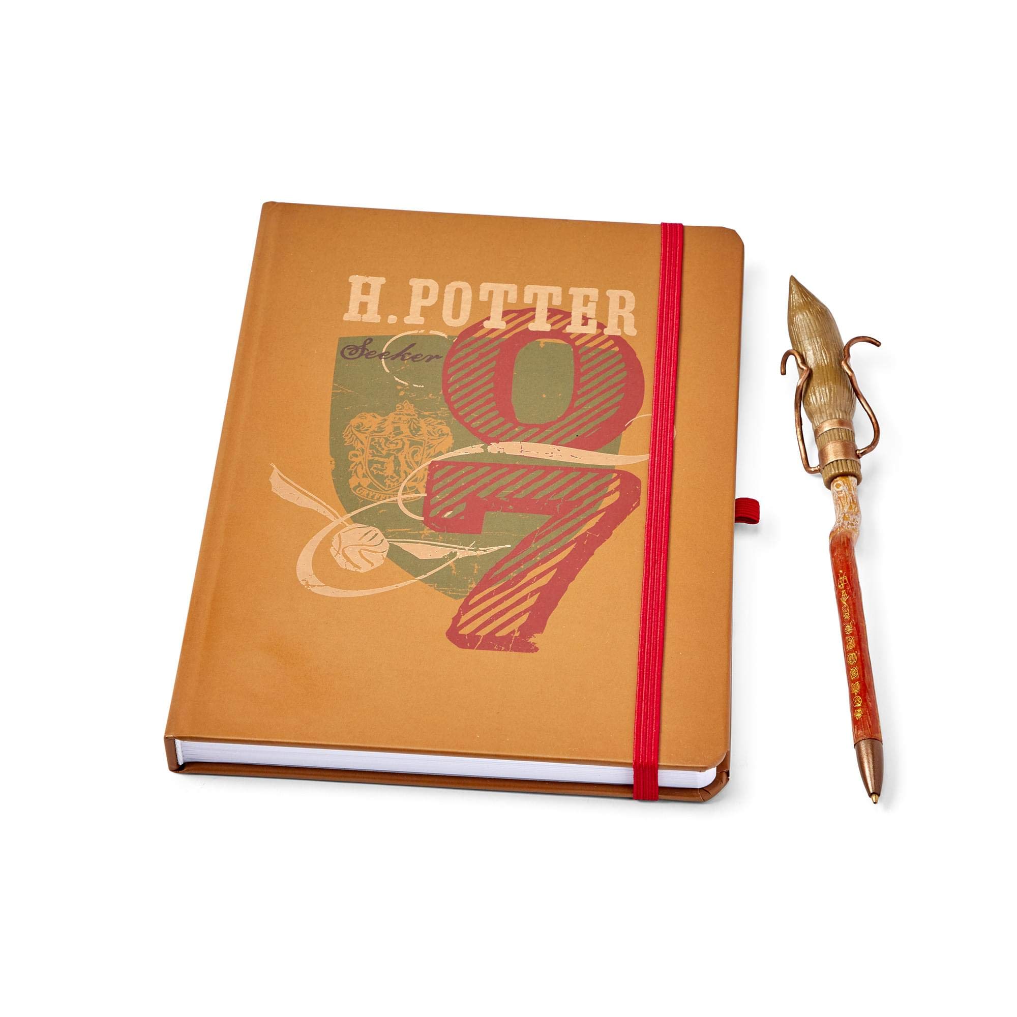 Harry Potter Seeker Journal w/ Firebolt SDCC Exclusive Pen